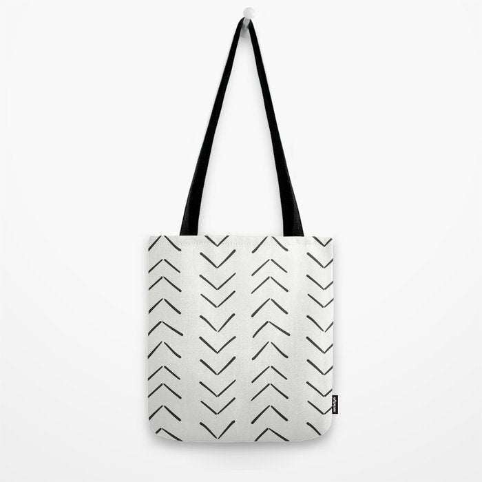 Boho Big Arrows in Cream Tote Bag Gallery Image 2