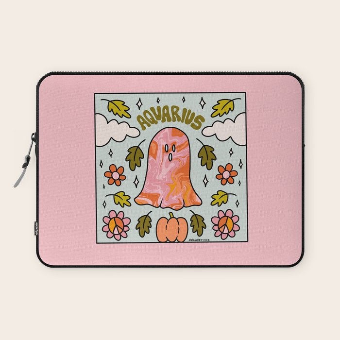 Aquarius Ghost Laptop Sleeve Gallery Image 1