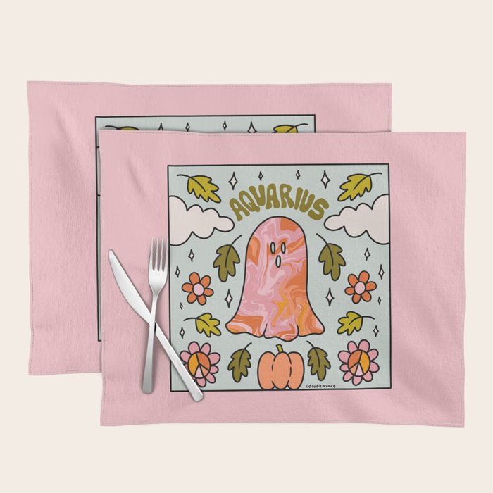 Aquarius Ghost Placemat Gallery Image 1