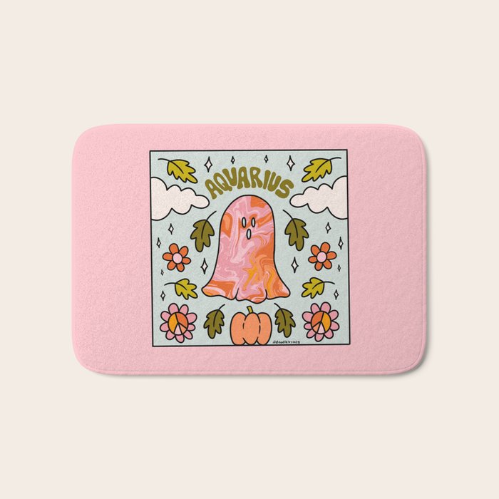 Aquarius Ghost Bath Mat Gallery Image 1