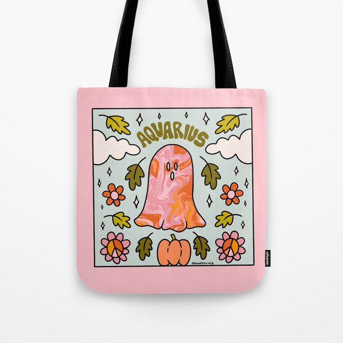 Aquarius Ghost Tote Bag Gallery Image 1