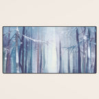 Under the tall forest trees I Desk Mat Gallery Image 3