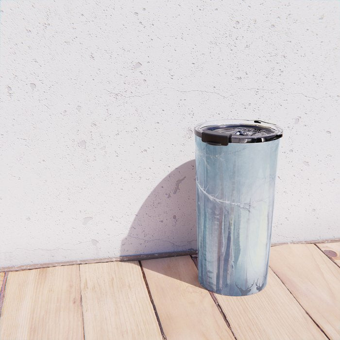 Under the tall forest trees I Travel Mug Gallery Image 4
