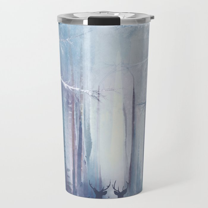 Under the tall forest trees I Travel Mug Gallery Image 1