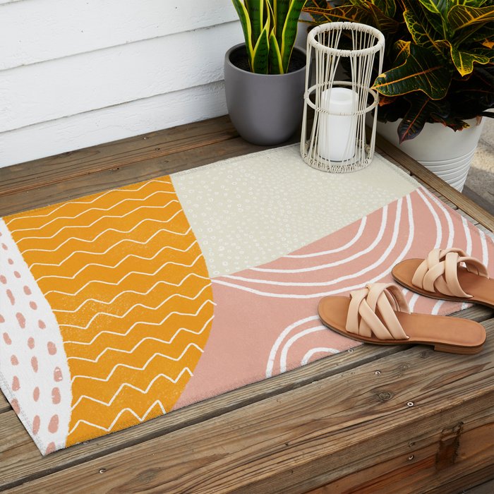 changing tides Outdoor Rug Gallery Image 2