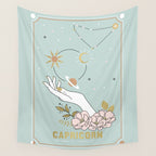 Capricorn Zodiac Series Wall Tapestry Gallery Image 4