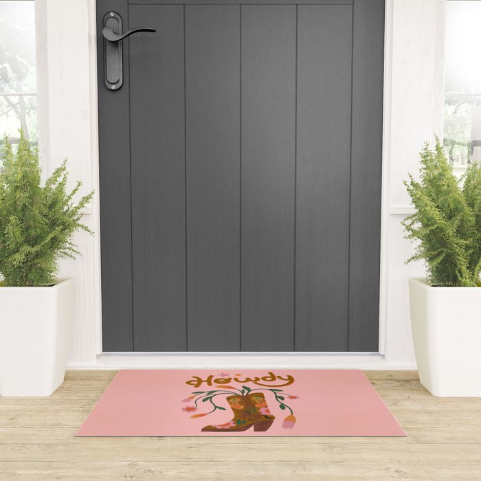 Howdy Welcome Mat Gallery Image 3