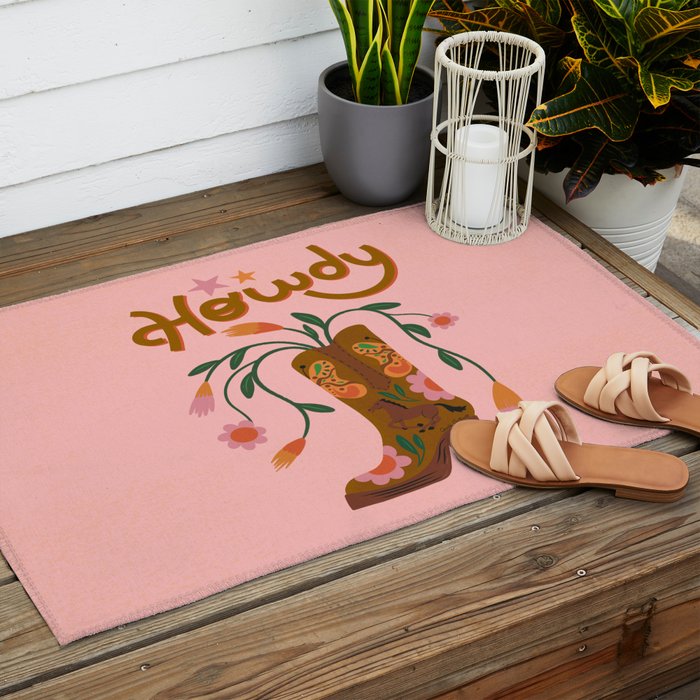 Howdy Outdoor Rug Gallery Image 2