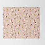 Skateboarding in the 70s Throw Blanket Gallery Image 2