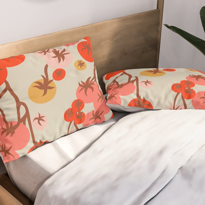 FARMFOLK TOMATO GARDEN Pillow Sham Gallery Image 2