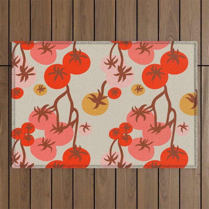 FARMFOLK TOMATO GARDEN Outdoor Rug Gallery Image 1