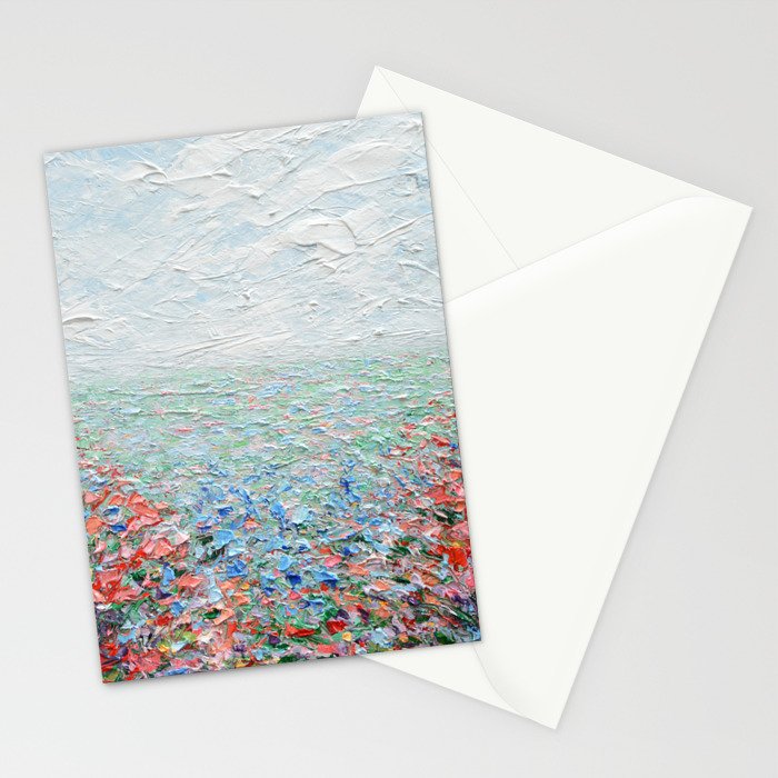 Floral Fields No. 5 Stationery Card Gallery Image 2