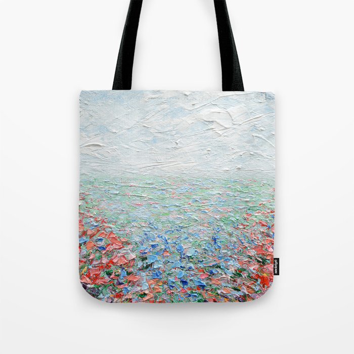 Floral Fields No. 5 Tote Bag Gallery Image 1