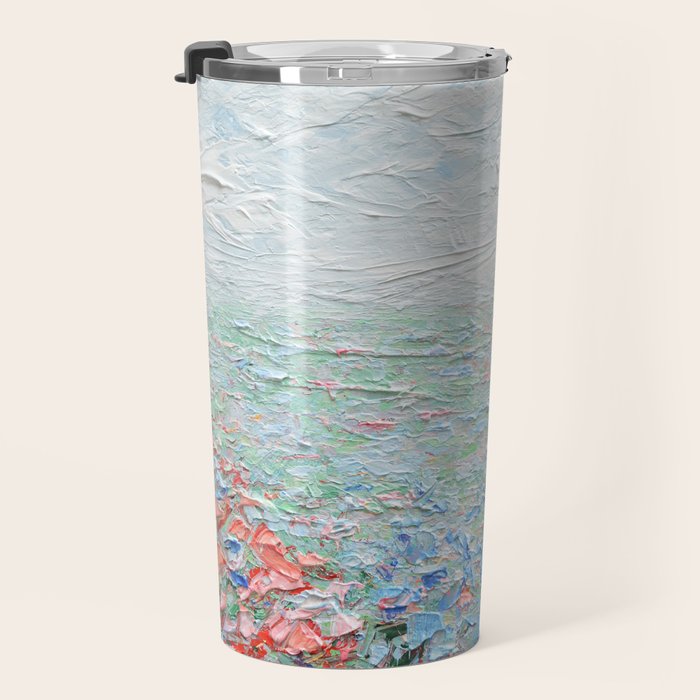 Floral Fields No. 5 Travel Mug Gallery Image 3