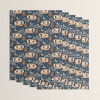 Little Camper - midnight and copper  Wrapping Paper Gallery Image 3