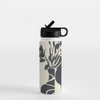 Botanical Contrast 2 Water Bottle Gallery Image 1