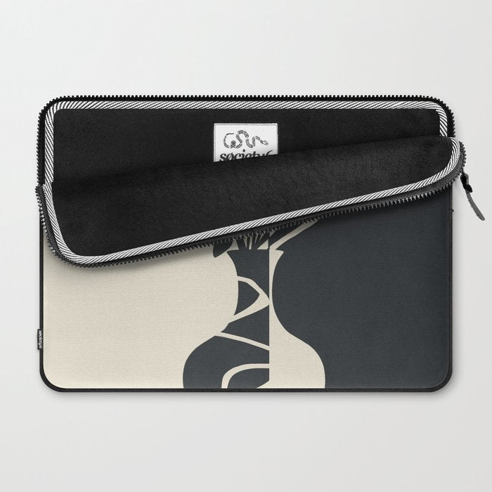 Botanical Contrast 2 Laptop Sleeve Gallery Image 2