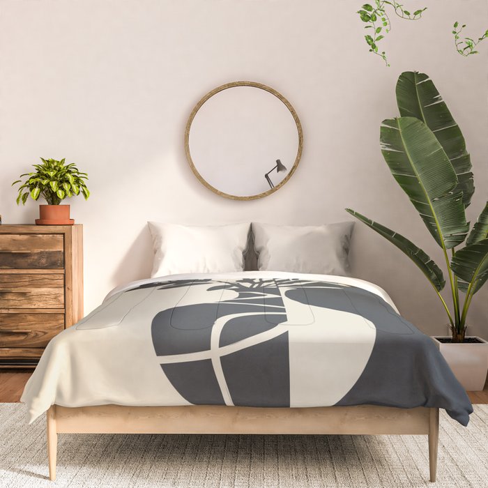 Botanical Contrast 2 Comforter Gallery Image 3