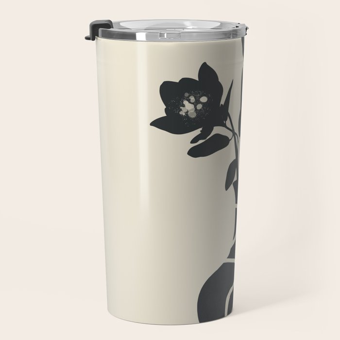 Botanical Contrast 2 Travel Mug Gallery Image 3