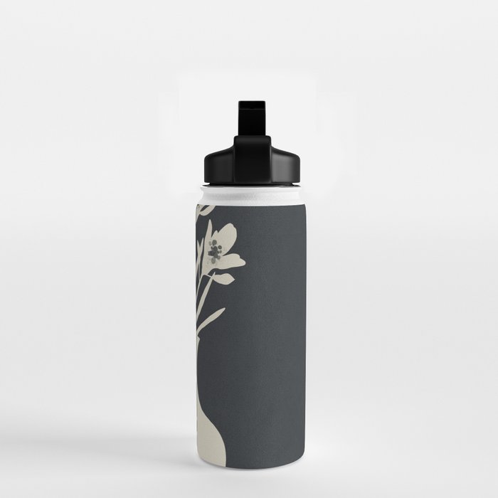 Botanical Contrast 2 Water Bottle Gallery Image 2