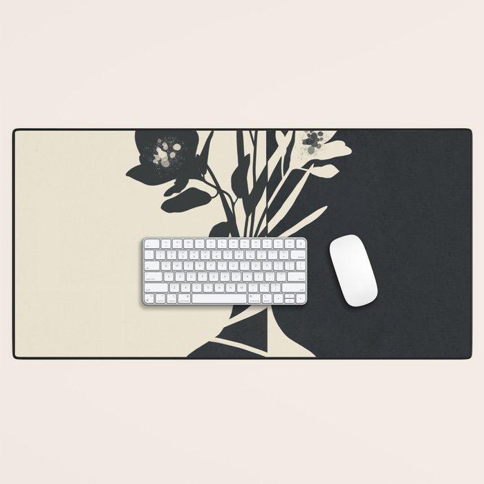 Botanical Contrast 2 Desk Mat Gallery Image 1
