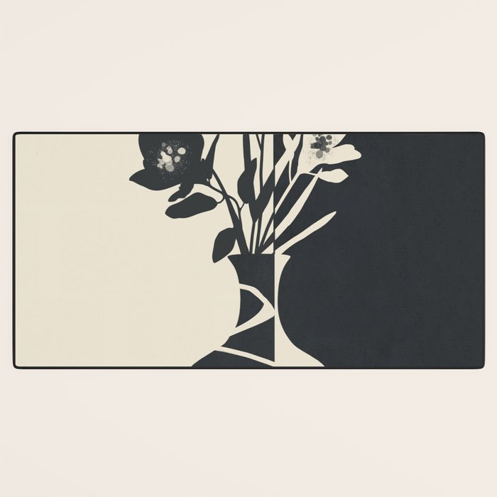 Botanical Contrast 2 Desk Mat Gallery Image 3