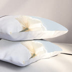 White Tulips In Spring In Holland Photo | Dutch Flowers Art Print |  Europe Travel Photography Pillow Sham Gallery Image 3