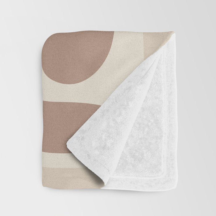 Fluid Whispers V Throw Blanket Gallery Image 3