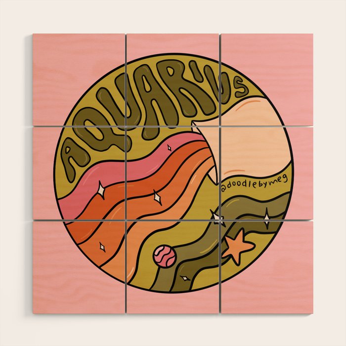 2020 Aquarius Wood Wall Art Gallery Image 1