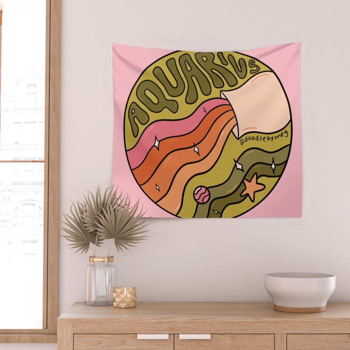 2020 Aquarius Wall Tapestry Gallery Image 2