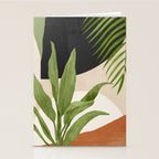 Abstract Art Tropical Leaf 11 Stationery Card Gallery Image 2
