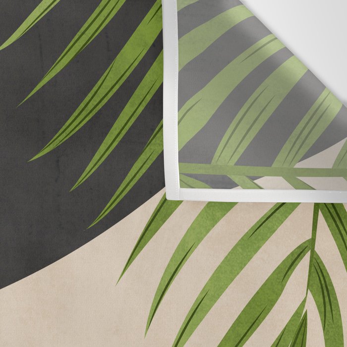 Abstract Art Tropical Leaf 11 Wall Tapestry Gallery Image 3