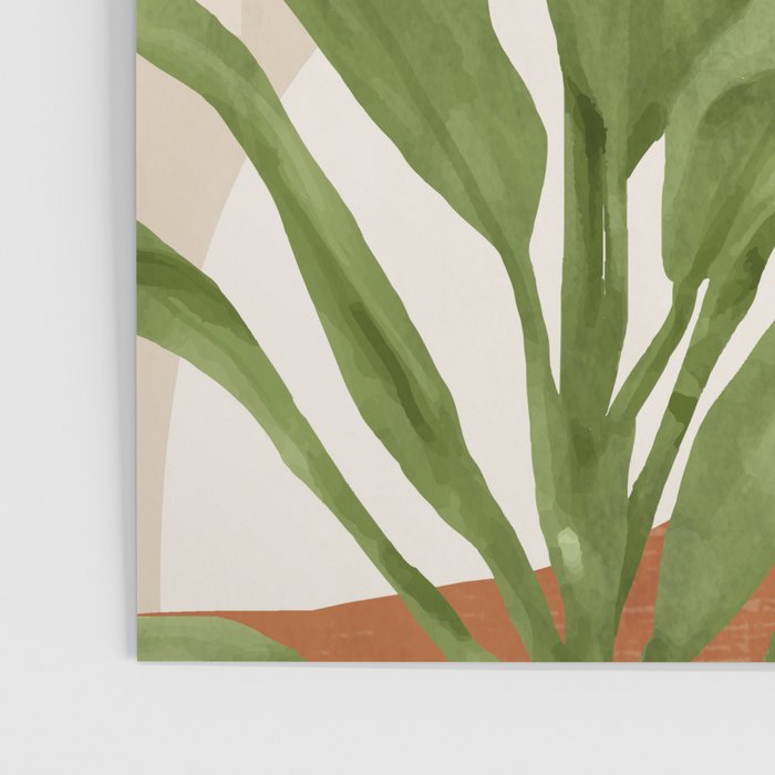 Abstract Art Tropical Leaf 11 Poster Gallery Image 3