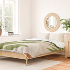 Abstract Art Tropical Leaf 11 Duvet Cover Gallery Image 2