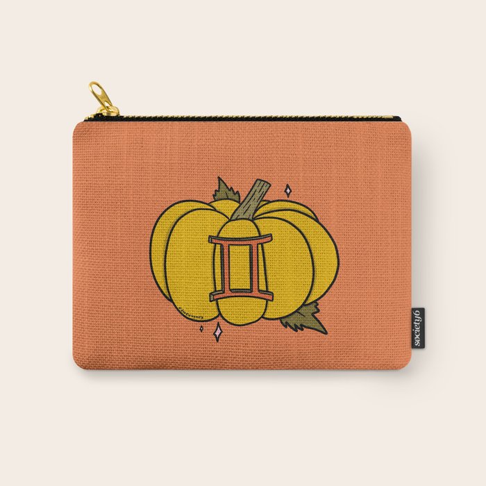 Gemini Pumpkin Carry All Pouch Gallery Image 1
