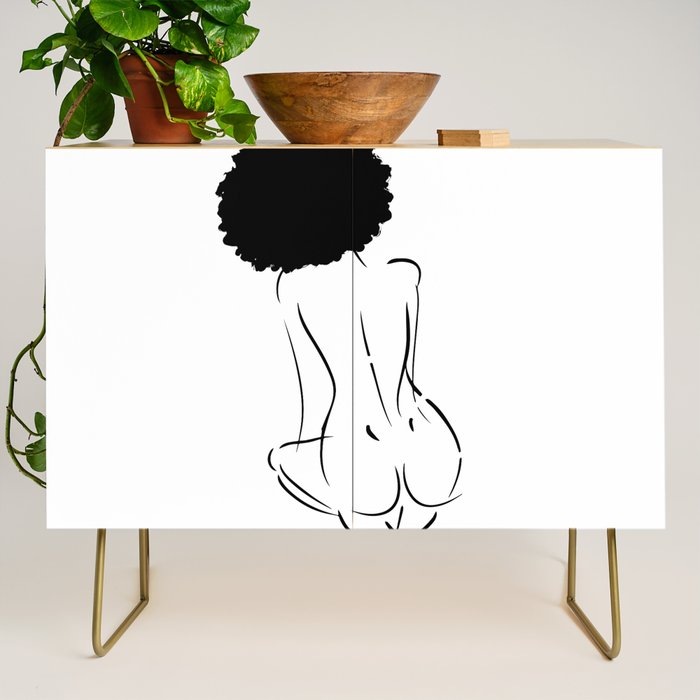 Nude in Black No. 2 Credenza Gallery Image 1