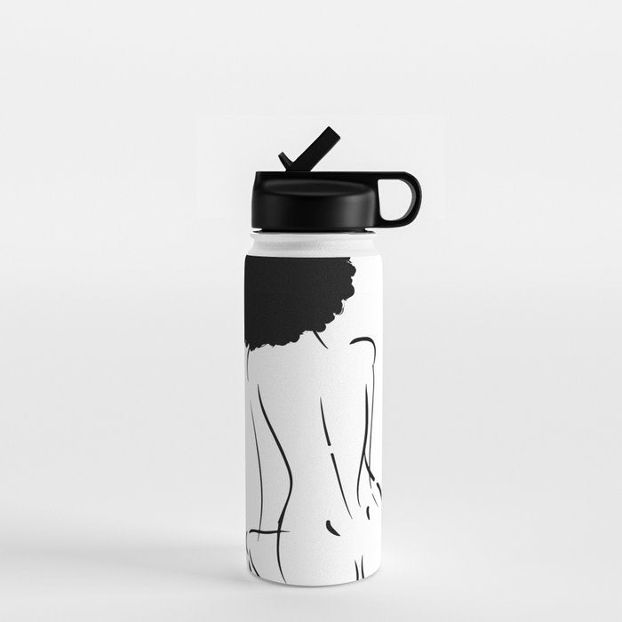 Nude in Black No. 2 Water Bottle Gallery Image 1