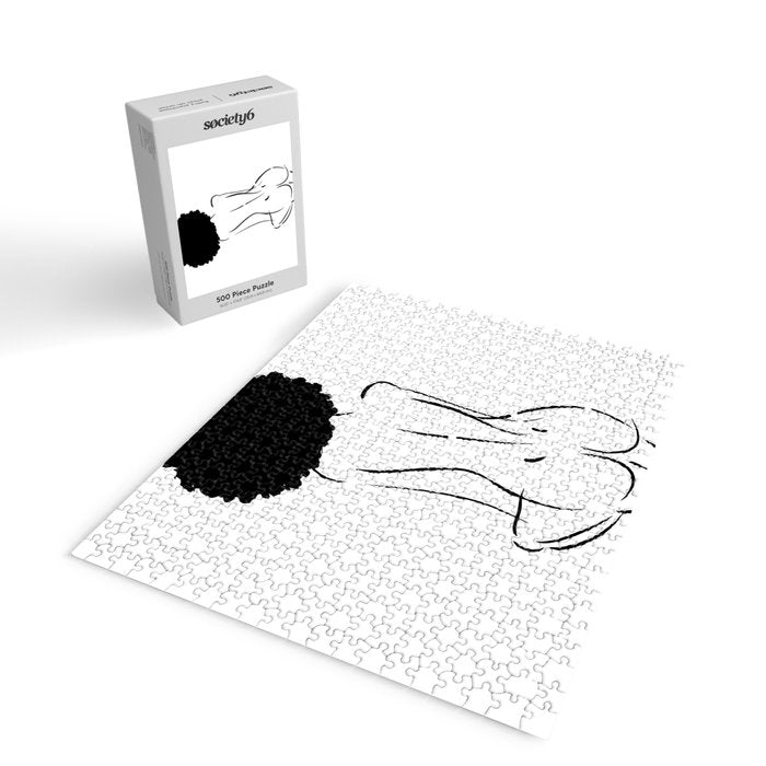 Nude in Black No. 2 Jigsaw Puzzle Gallery Image 2