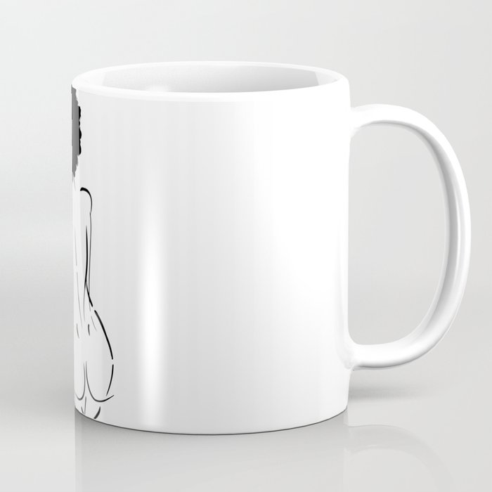 Nude in Black No. 2 Coffee Mug Gallery Image 1