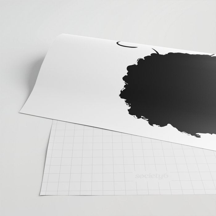 Nude in Black No. 2 Wrapping Paper Gallery Image 2