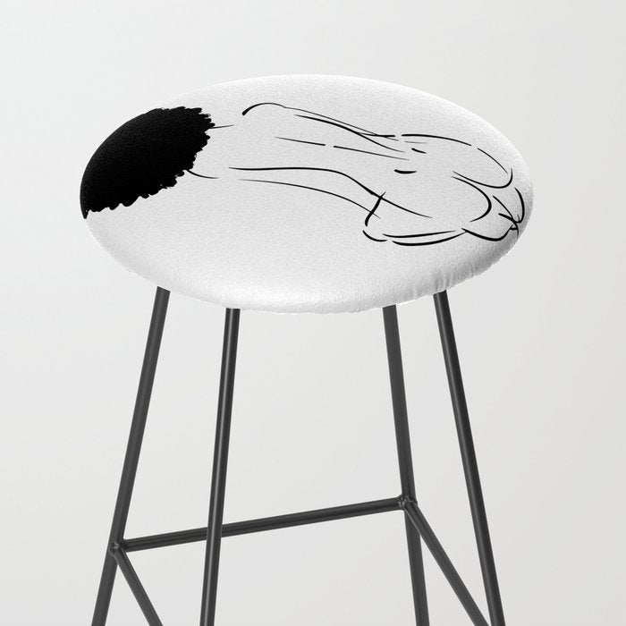 Nude in Black No. 2 Stool Gallery Image 2