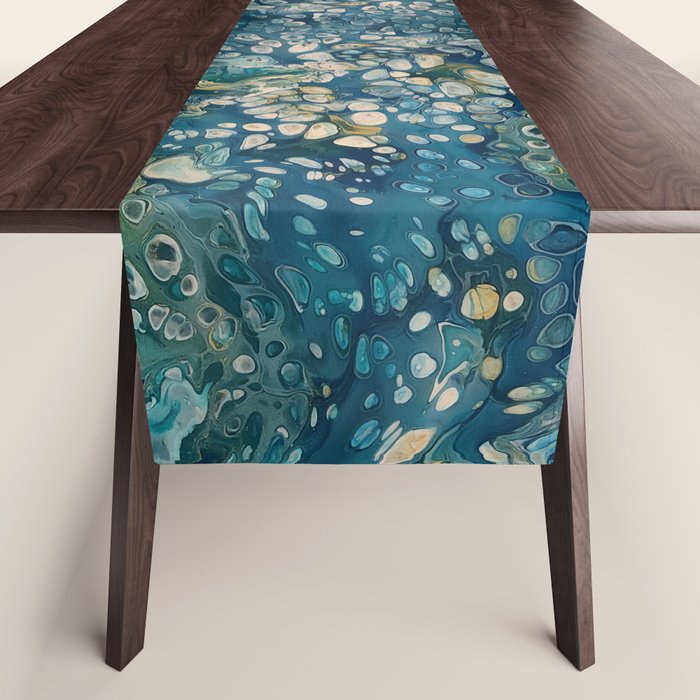 Underwater Abstract Fantasy Table Runner Gallery Image 1