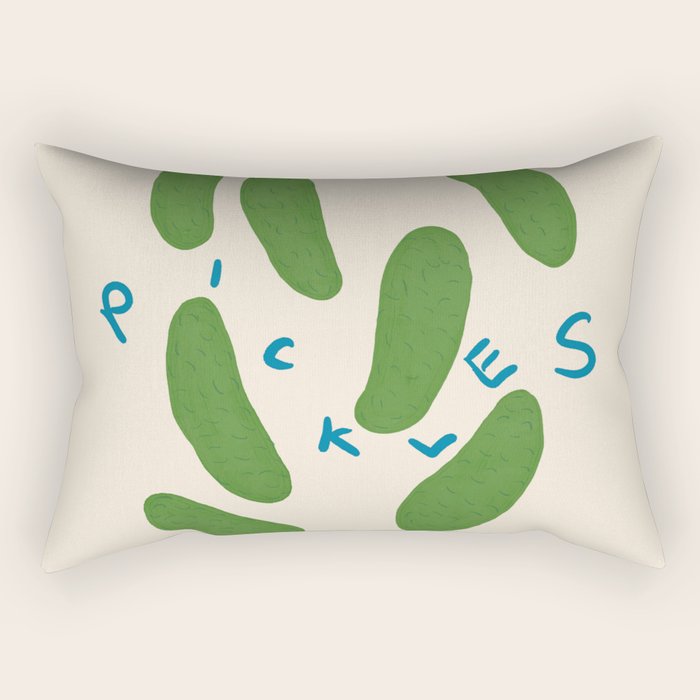 More Pickles Please Rectangular Pillow Gallery Image 1
