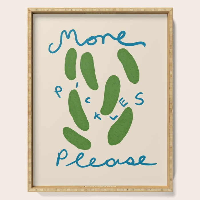 More Pickles Please Serving Tray Gallery Image 1