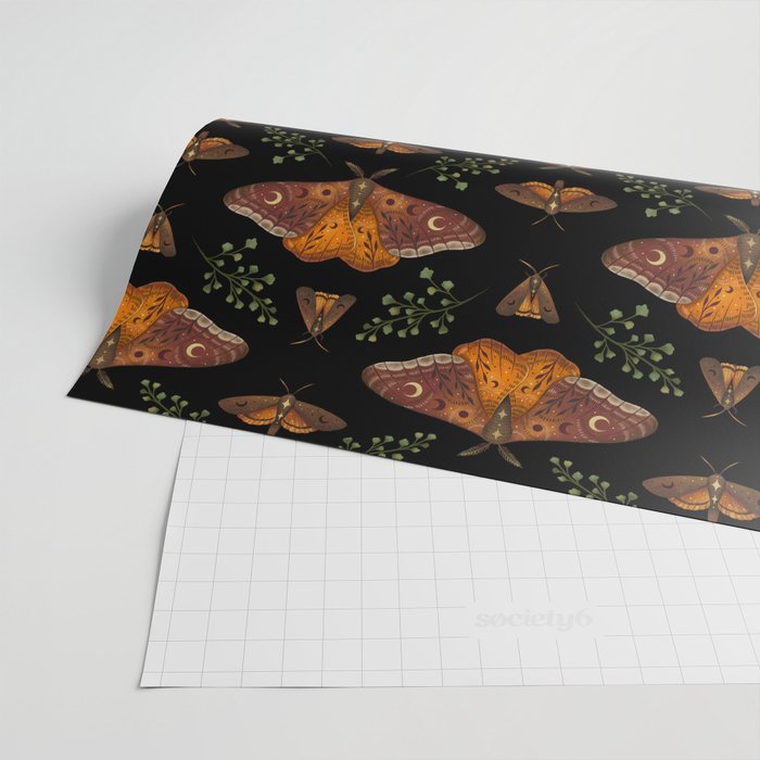 Autumn Light Underwing Wrapping Paper Gallery Image 2