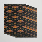 Autumn Light Underwing Wrapping Paper Gallery Image 3