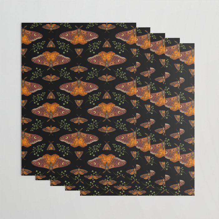 Autumn Light Underwing Wrapping Paper Gallery Image 3