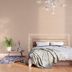 Soft Apricot Buff Solid Color Wallpaper Gallery Image 3