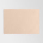 Soft Apricot Buff Solid Color Rug Gallery Image 2