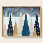 Winter Trees Serving Tray Gallery Image 1